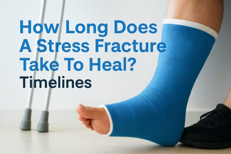 How Long Does A Stress Fracture Take To Heal? Timelines