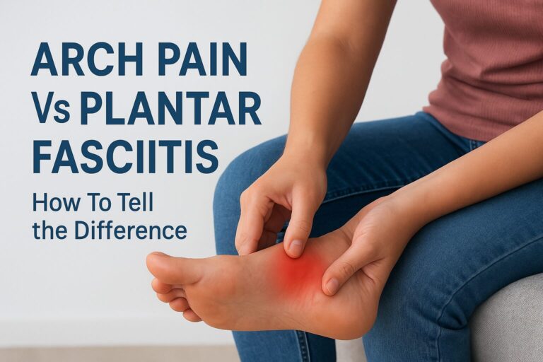 Arch Pain Vs Plantar Fasciitis: How To Tell The Difference