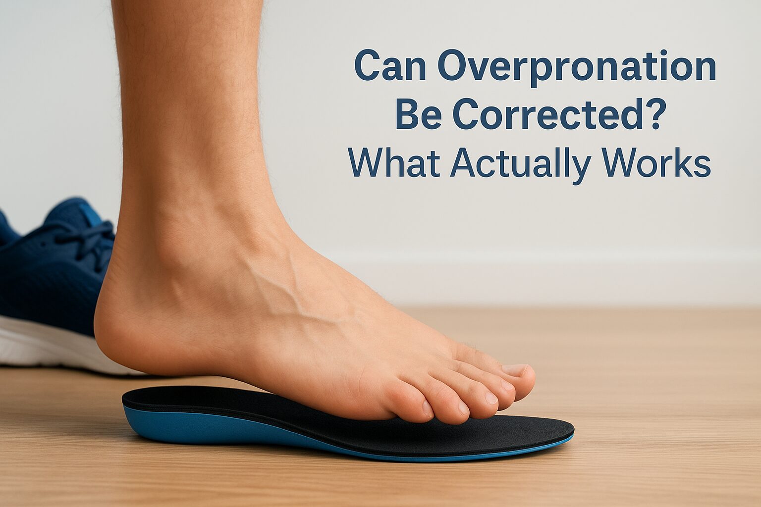Can Overpronation Be Corrected? What Actually Works