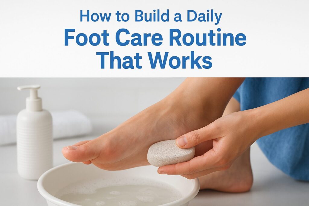 How to Build a Daily Foot Care Routine That Works