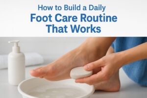 How to Build a Daily Foot Care Routine That Works