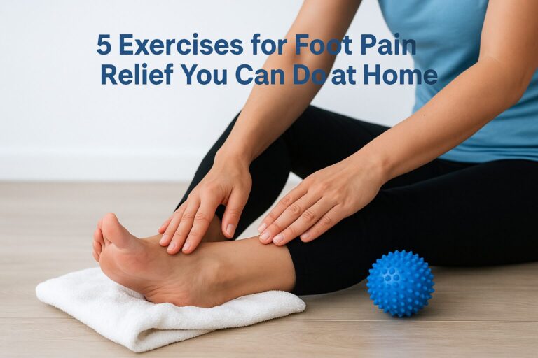 5 Exercises for Foot Pain Relief You Can Do at Home