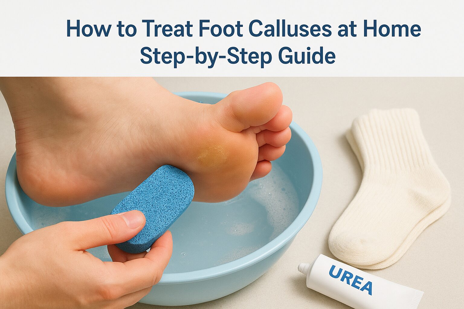 How to Treat Foot Calluses at Home: Step-by-Step Guide
