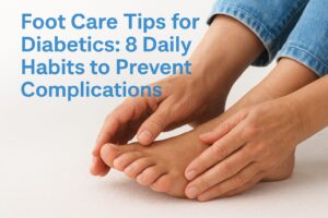 Foot Care Tips for Diabetics: 8 Daily Habits to Prevent Complications