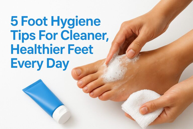 5 Foot Hygiene Tips For Cleaner, Healthier Feet Every Day