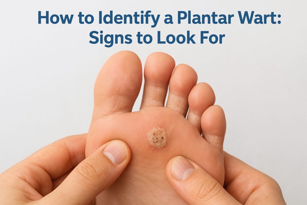 How to Identify a Plantar Wart: Signs to Look For