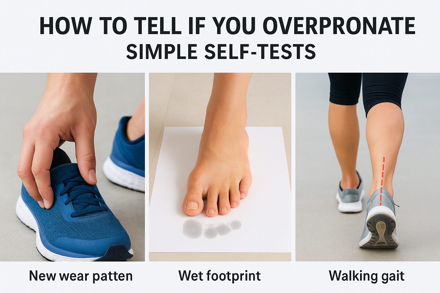 How to Tell If You Overpronate: Simple Self-Tests