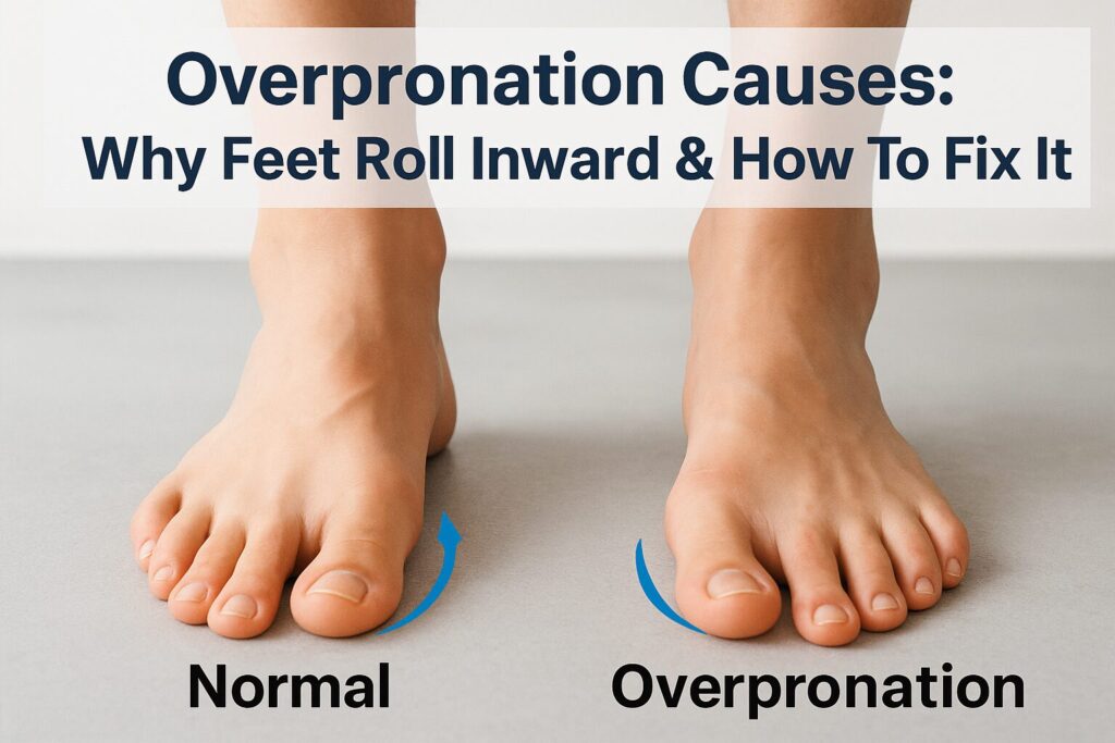 Overpronation Causes: Why Feet Roll Inward & How To Fix It