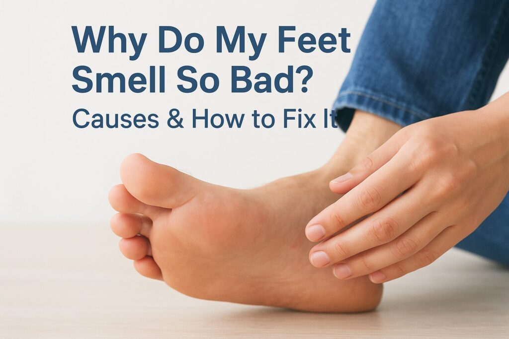 Why Do My Feet Smell So Bad? Causes & How to Fix It