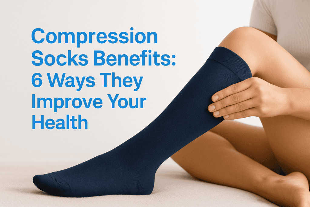 Compression Socks Benefits: 6 Ways They Improve Your Health