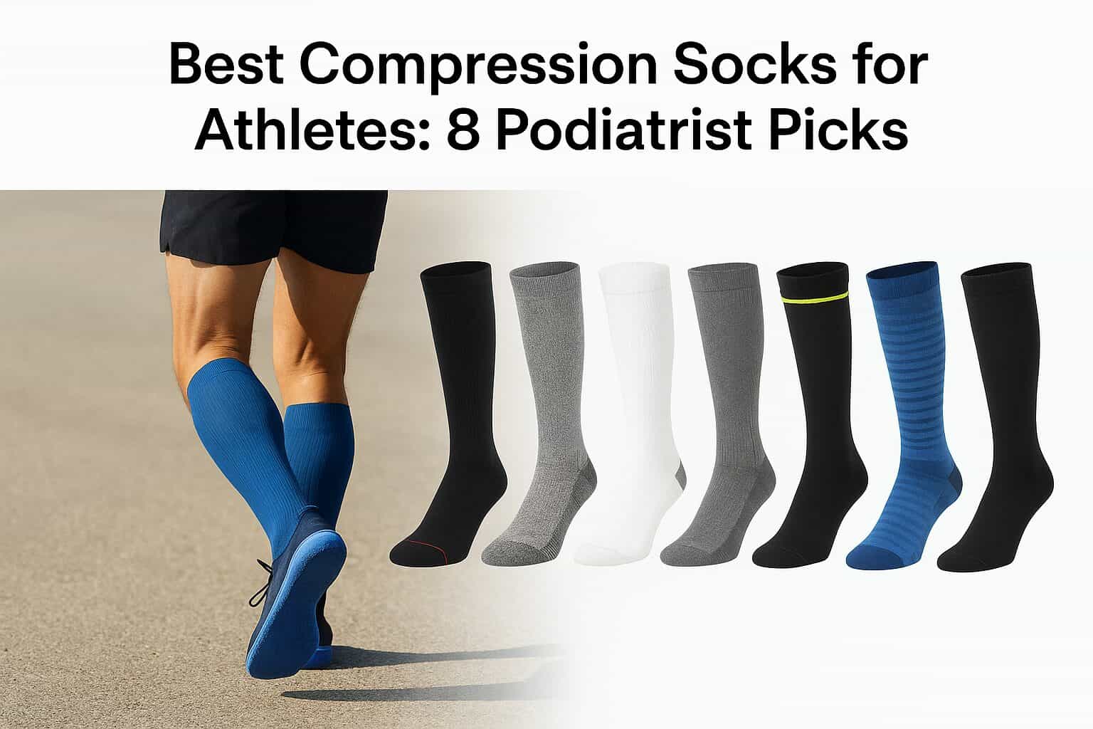 Best Compression Socks for Athletes: 8 Podiatrist Picks