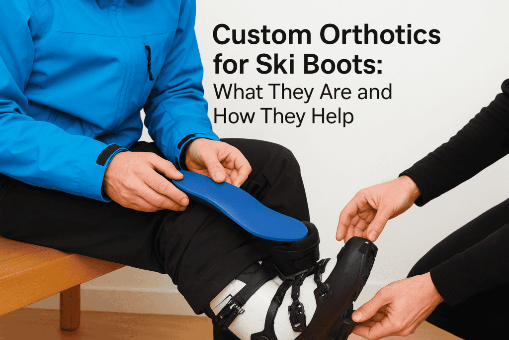 Custom Orthotics for Ski Boots: What They Are and How They Help