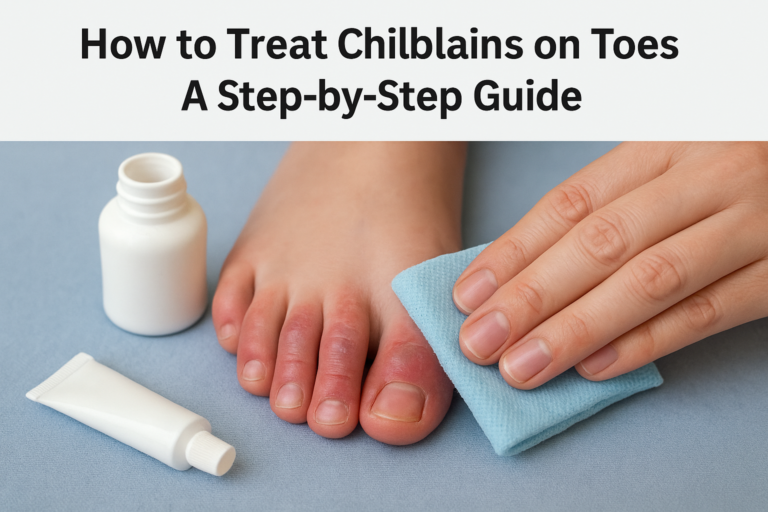 How to Treat Chilblains on Toes: A Step-by-Step Guide