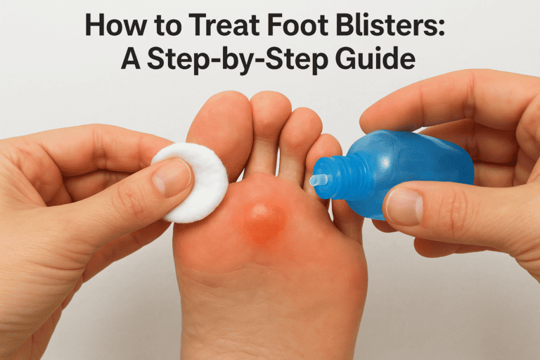 How to Treat Foot Blisters: A Step-by-Step Guide