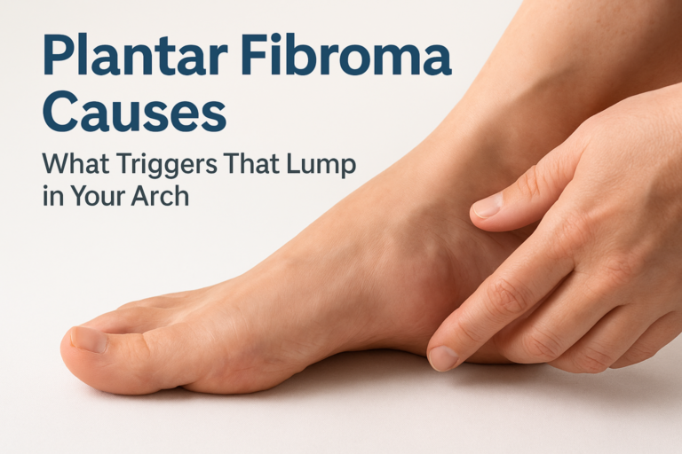 Plantar Fibroma Causes: What Triggers That Lump in Your Arch