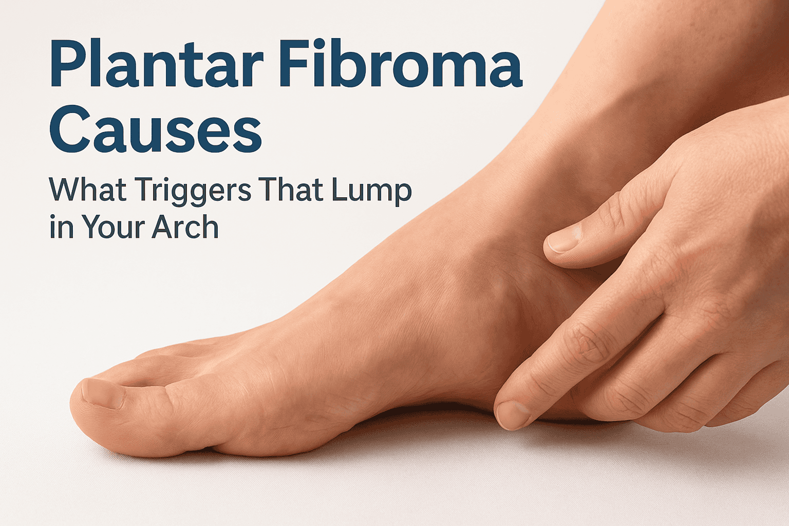 Plantar Fibroma Causes: What Triggers That Lump in Your Arch