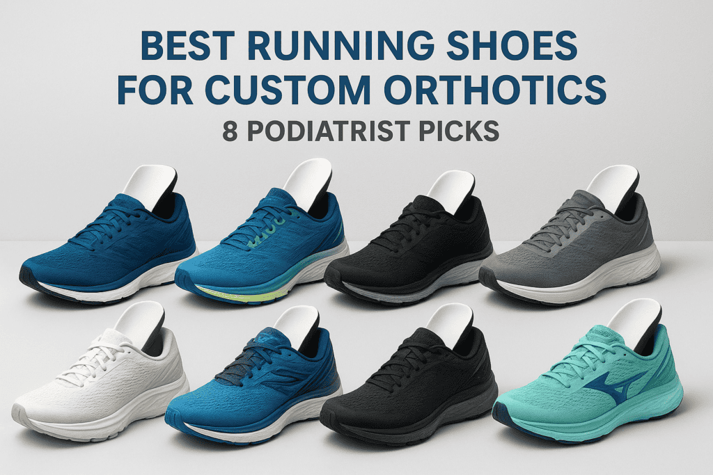 Best Running Shoes for Custom Orthotics: 8 Podiatrist Picks