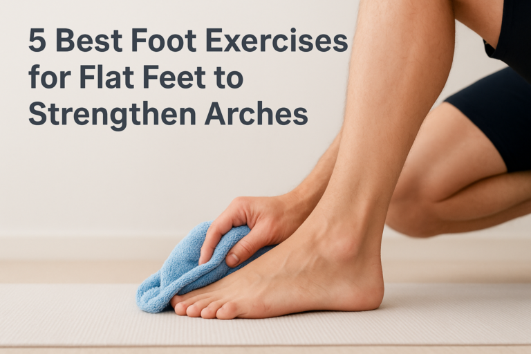 5 Best Foot Exercises for Flat Feet to Strengthen Arches
