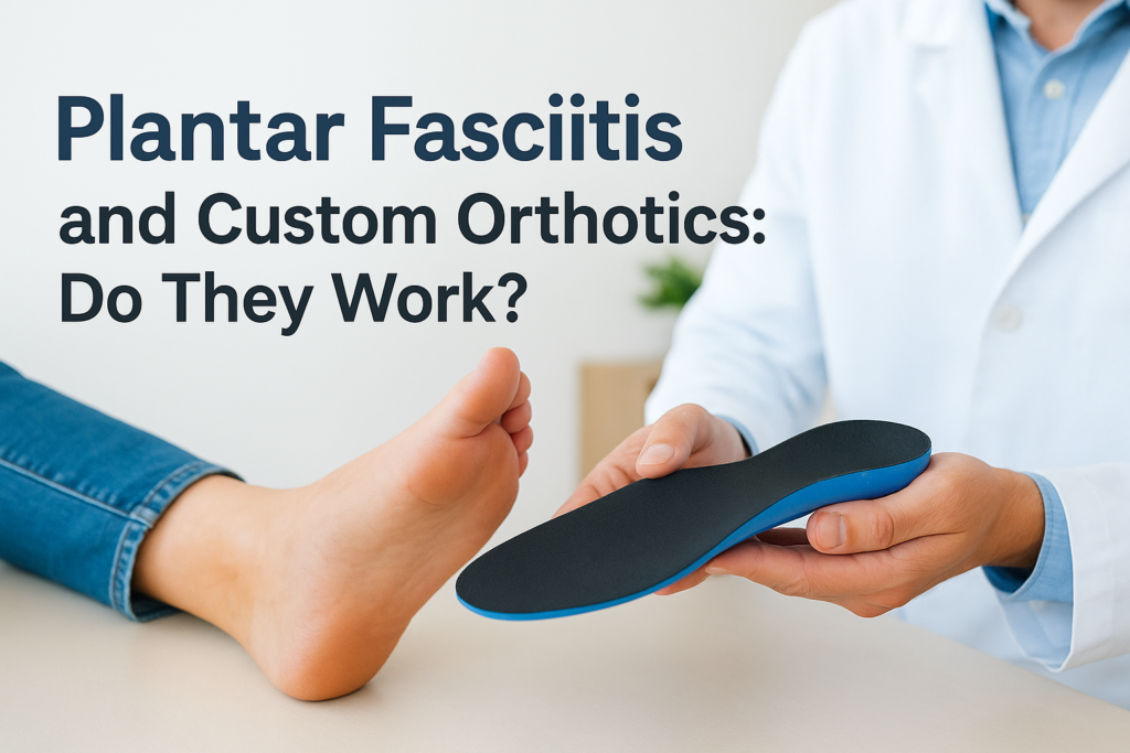 Plantar Fasciitis and Custom Orthotics: Do They Work?