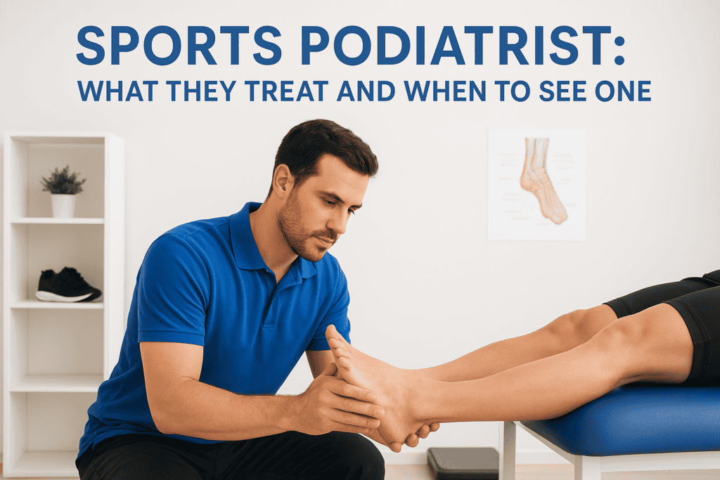 Sports Podiatrist: What They Treat and When to See One