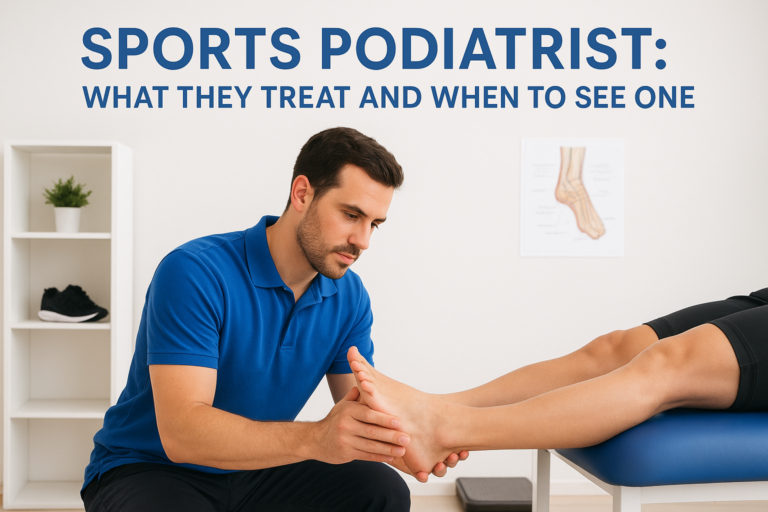 Sports Podiatrist: What They Treat and When to See One