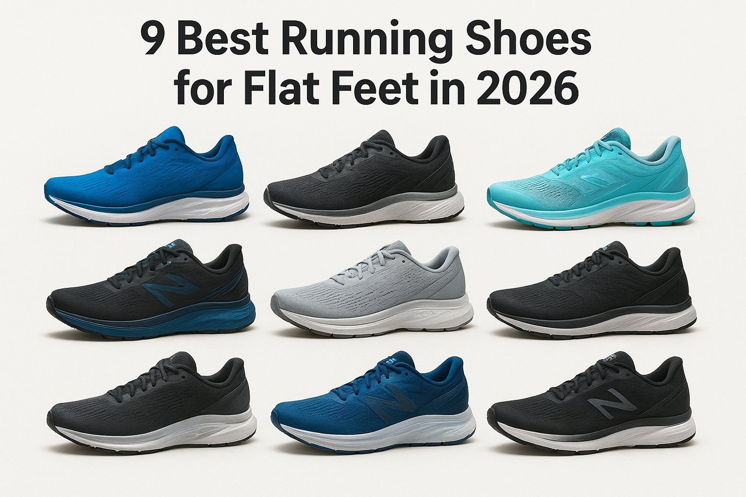 9 Best Running Shoes for Flat Feet in 2026