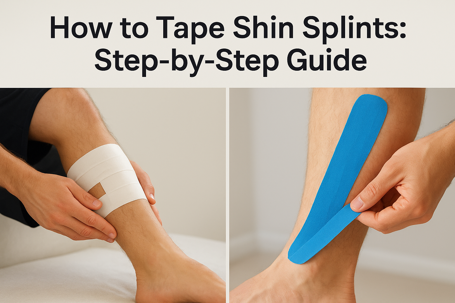 How to Tape Shin Splints: Step-by-Step Guide