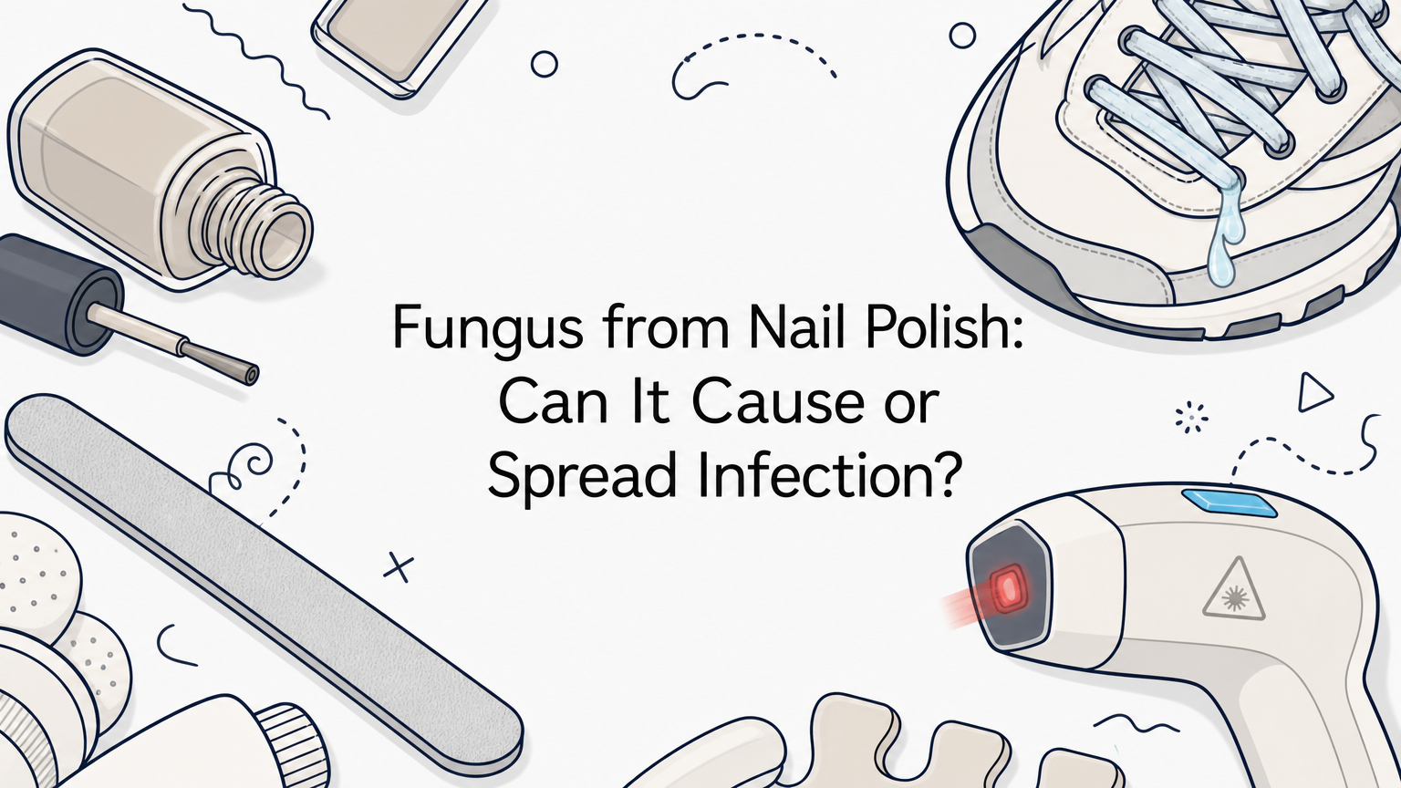Fungus from Nail Polish: Can It Cause or Spread Infection?