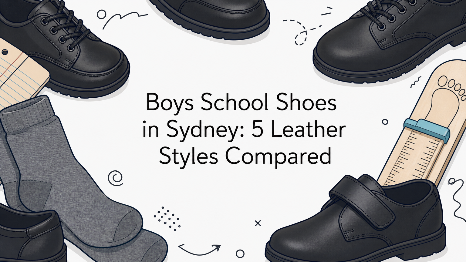 Boys School Shoes in Sydney: 5 Leather Styles Compared
