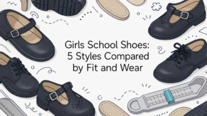 Girls School Shoes: 5 Styles Compared by Fit and Wear