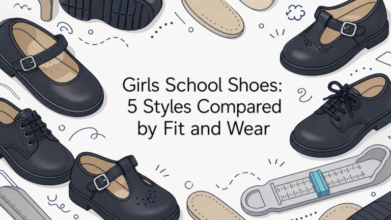 Girls School Shoes: 5 Styles Compared by Fit and Wear