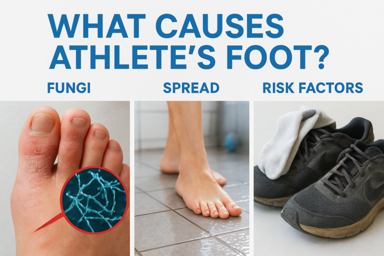 What Causes Athlete's Foot? Fungi, Spread and Risk Factors