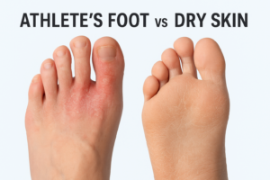 Athlete's Foot vs Dry Skin: How to Tell the Difference