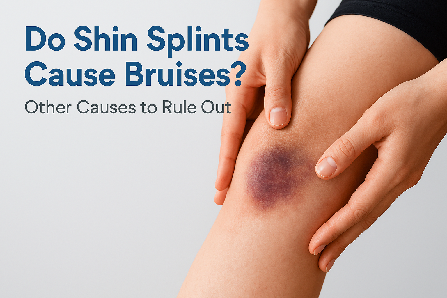 Do Shin Splints Cause Bruises? Other Causes to Rule Out