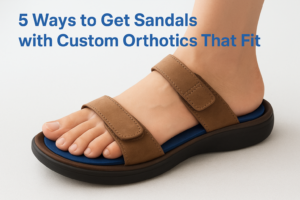 5 Ways to Get Sandals with Custom Orthotics That Fit